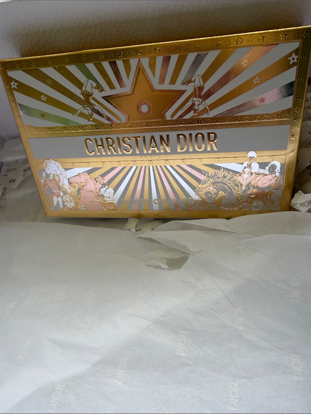 Dior White & Gold Palette Couture Makeup Set